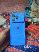 Hand made iphone 17 i make this iphone 17 with cardboard blue colour