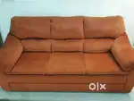 STYLE SPA Branded Orange Luxury 3 seater Sofa