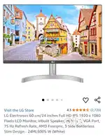 LG Electronics 60 cm/24 inches Full HD IPS 1920 x 1080 24ML600S