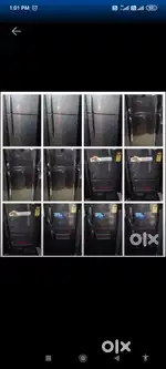 Double door fridge and washing machine 5 years warranty