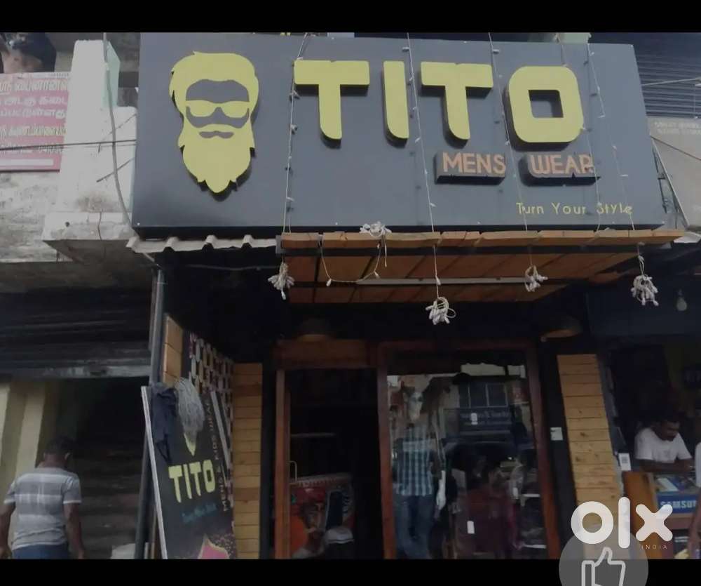 Wanted sales person for mens wear part time /Full time