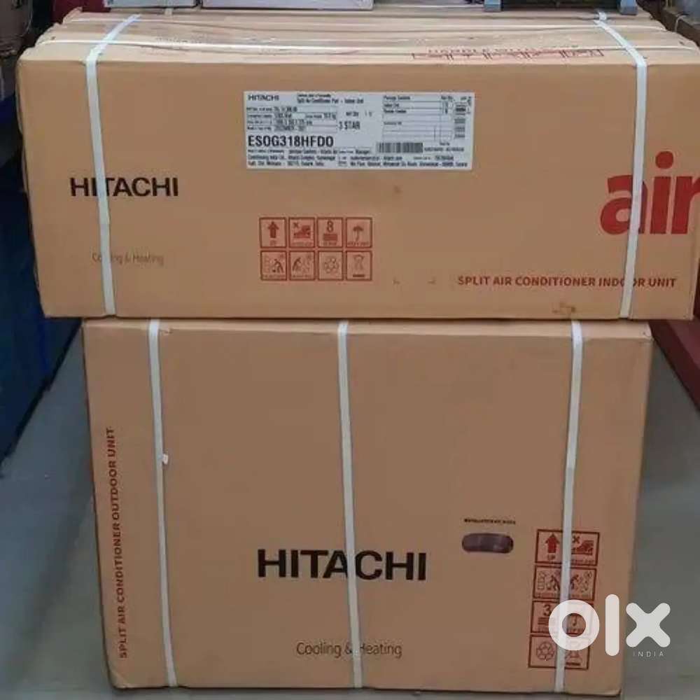 Hitachi 1.5 ton 3star split AC non inverter fix speed