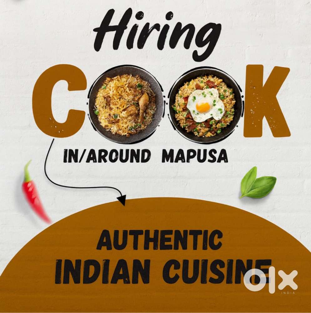 Need Biryani Cook – Full Time – Mapusa Area