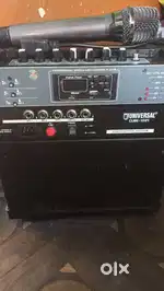 Amplifier with mic system bahot mast hai sound