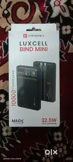 Luxcell bind mini portronics 10000 mah power bank