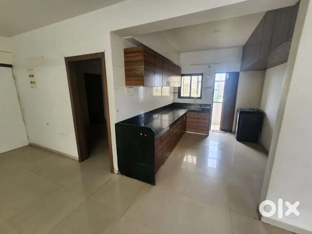 Beautiful 2 bhk semi furnished high rise flat near Sadhuvaswani Road