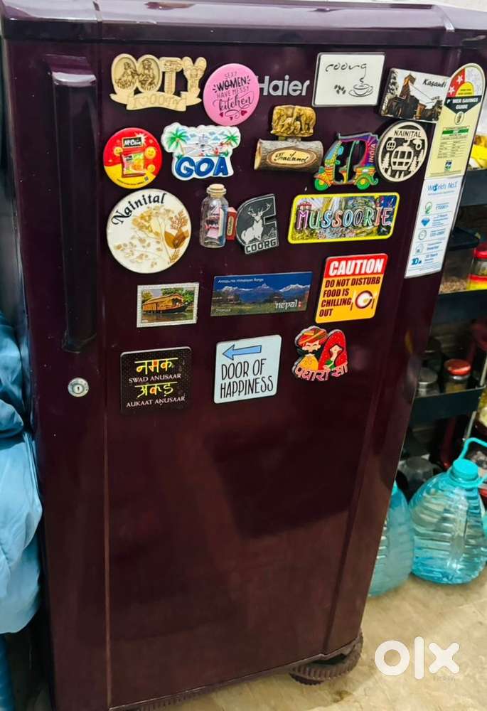 Fridge in good condition with stand