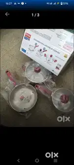 Prestige steel cookware