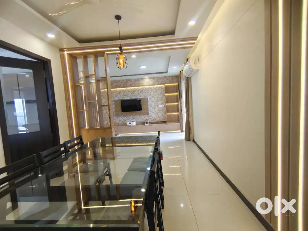 3bhk ultra luxury fully furnushed flat for rent near pantheerankavu