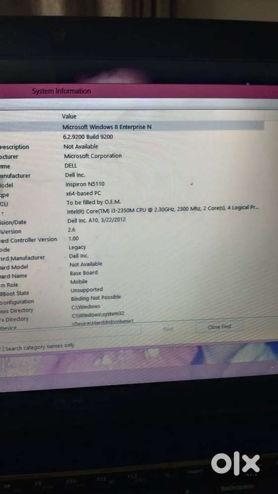 DELL INSPIRON N5110 INTEL CORE I3 WINDOWS 8