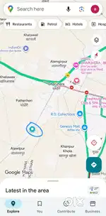 Plot on Nandrampur bass road