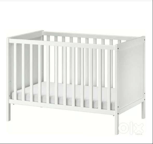 SUNDVIK Cot, white