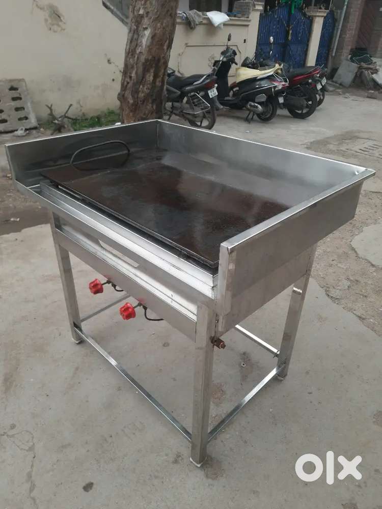 Stainless steel dosa bhatti (8-Dosa's) working condition For Sale