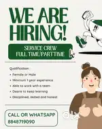 F&B Crew Required – Premium Café (Kaloor)