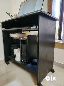 Computer Table in Black Finish