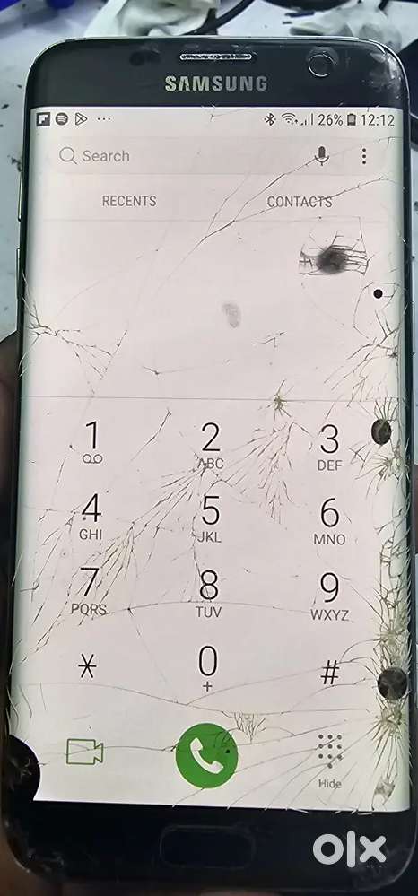 Samsung S7EDGE display craked full phone