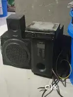 Car poiner music system and speakers