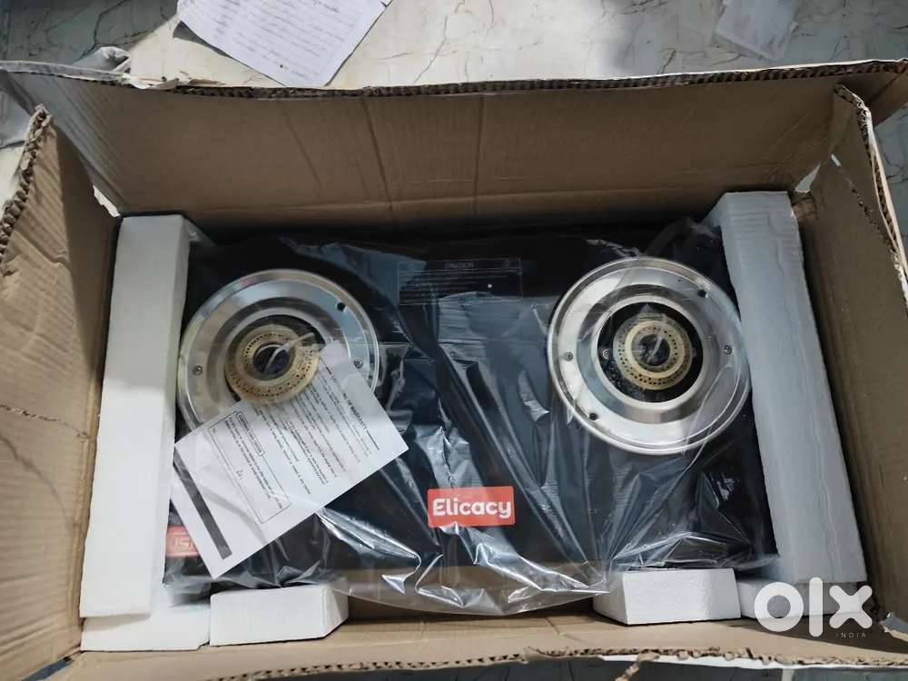 brand new 2 burner sealed piece lpg gas stove glass top for sale