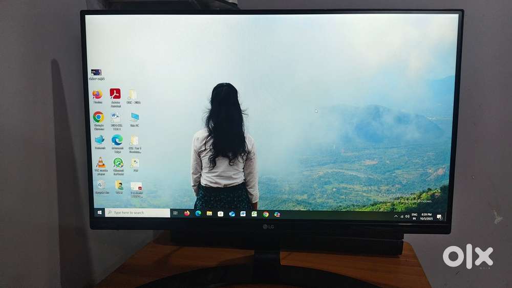 Zebronic PC with LG 23 inch Monitor + Zebronic 2.1 channel sound syste