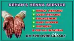 Bridal Mehandi Service for 1000