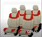 Rs 2500 only.Brand New 7 seater Leather seat cover beige and red.
