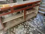 Tailor shop. Glass counter