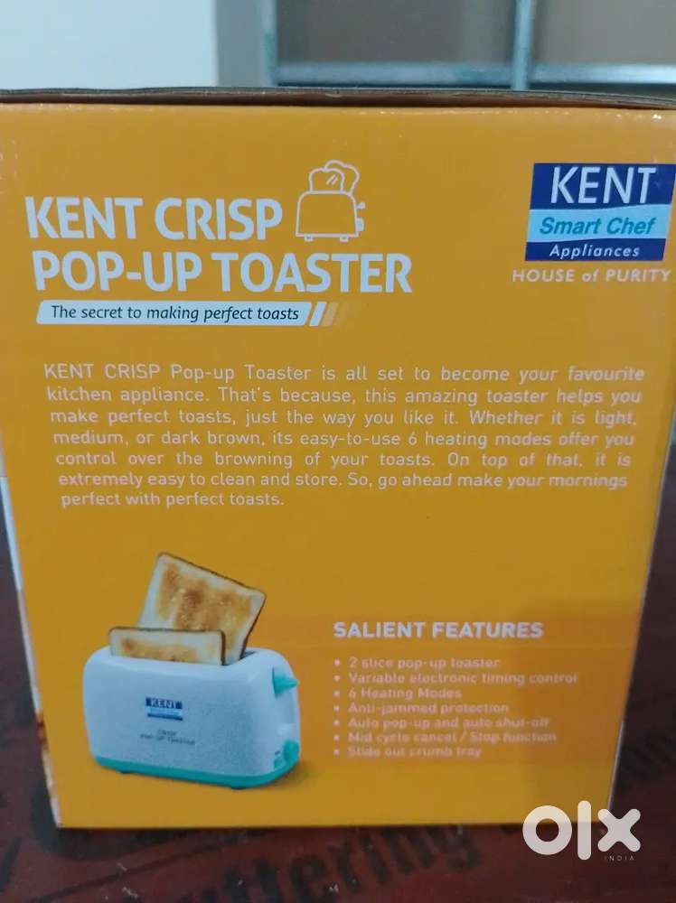 KENT CRISP POP-UP TOASTER