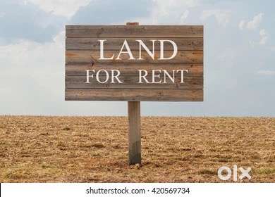 Empty vacant land for rent in white town