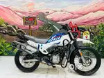 HERO XPULSE 200CC 4V DUAL DISC ABS WHITE BLUE COLOUR MODEL 2023