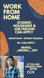 Work from home  Flexible hours  Part time/ Full time