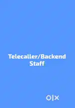 Need Telecaller/Backend Staff for Banking Agency