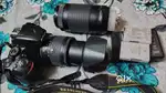 NIKON D3500 DSLR camera with Double Lense
