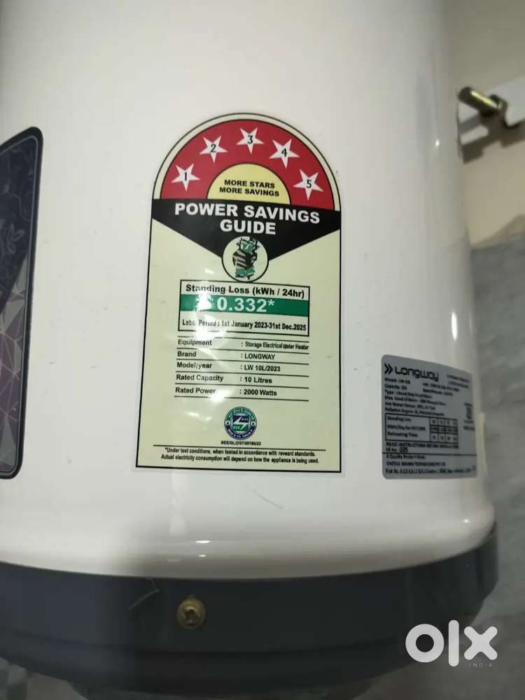 Water heater geyser