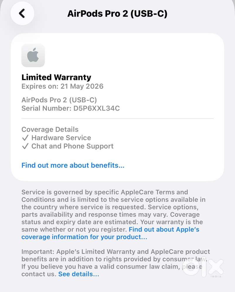 Apple Airpods Pro 2nd Generation (5 months old)