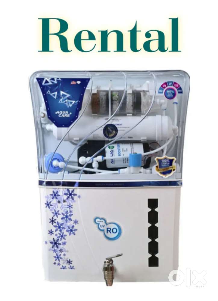 Ro water purifier available on rent
