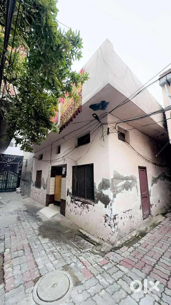 5:30 marla house. Square shape, corner