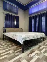 Godrej King Size Bed with Headrest & Mattress – Great Condition
