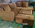 Fabiya furniture sofa 7 seater 1 table 2 puppy