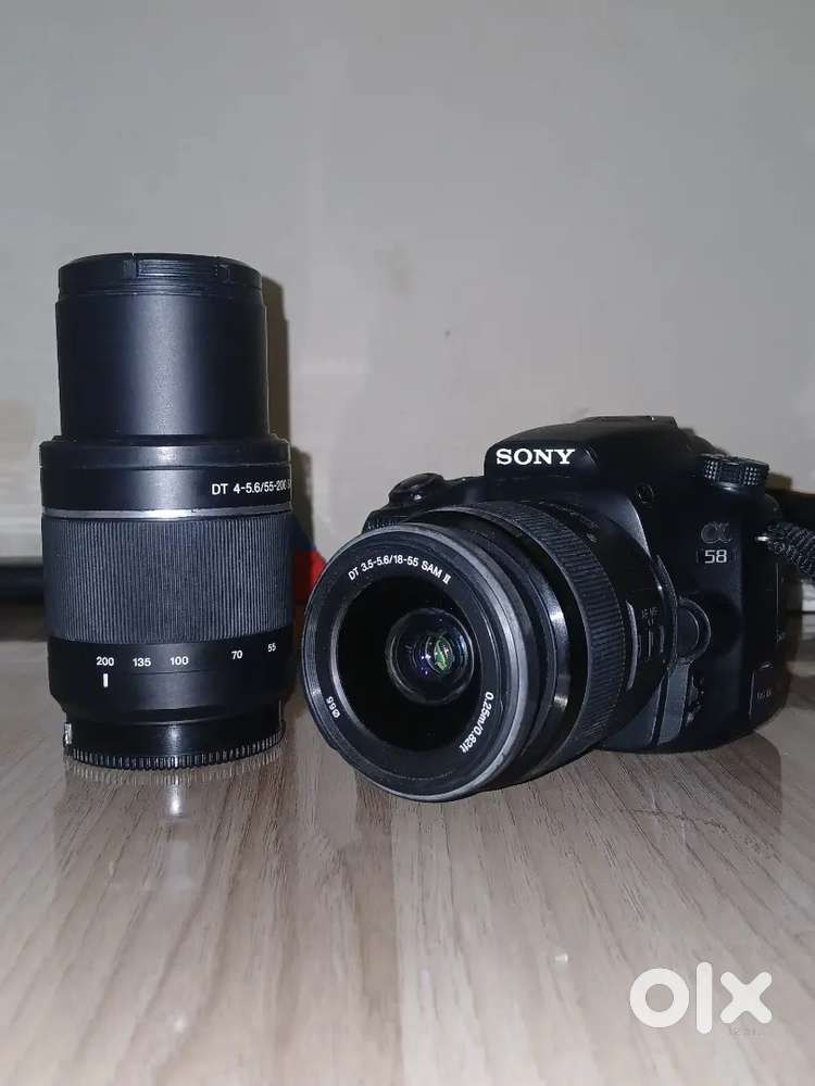 SONY a58 dslr on rent
