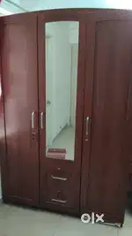 Wooden wardrobe