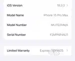 Iphone 15 pro max 1TB