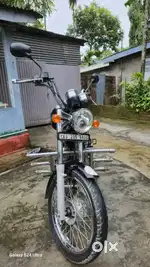 A motorcycle in a total good condition,