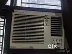 Bluestar 1 ton ac with stabilizer and remote and 185ltr LG fridge