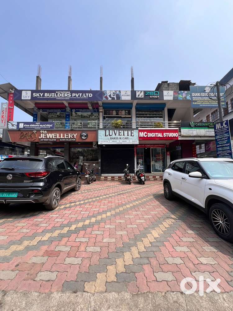 Commercial Shutter Office Space New Bus Stand Road Kattappana parking