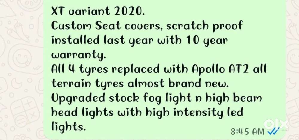 Tata Harrier December 2020 Diesel Well Maintained,no scratch or dent