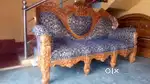 Dilwala Patten king size 5sited carving work sofaset made from koraput