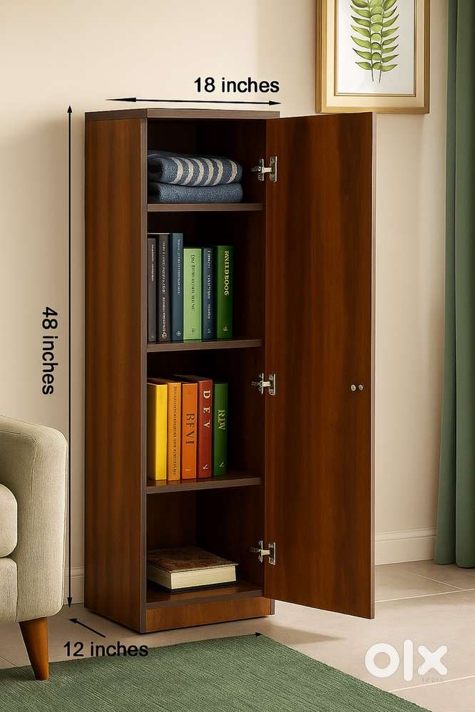 Brand new single door wooden wardrobe 18x48 inches