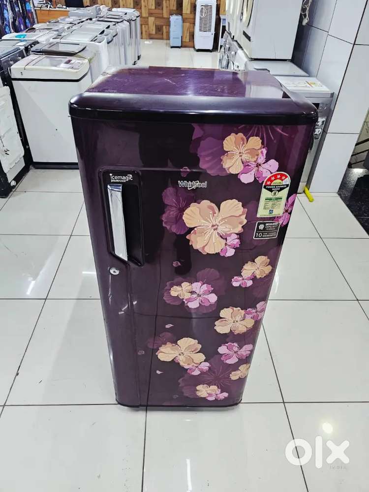 #$¥ Whirlpool 190ktrs 4 star rating single door flower design fridge