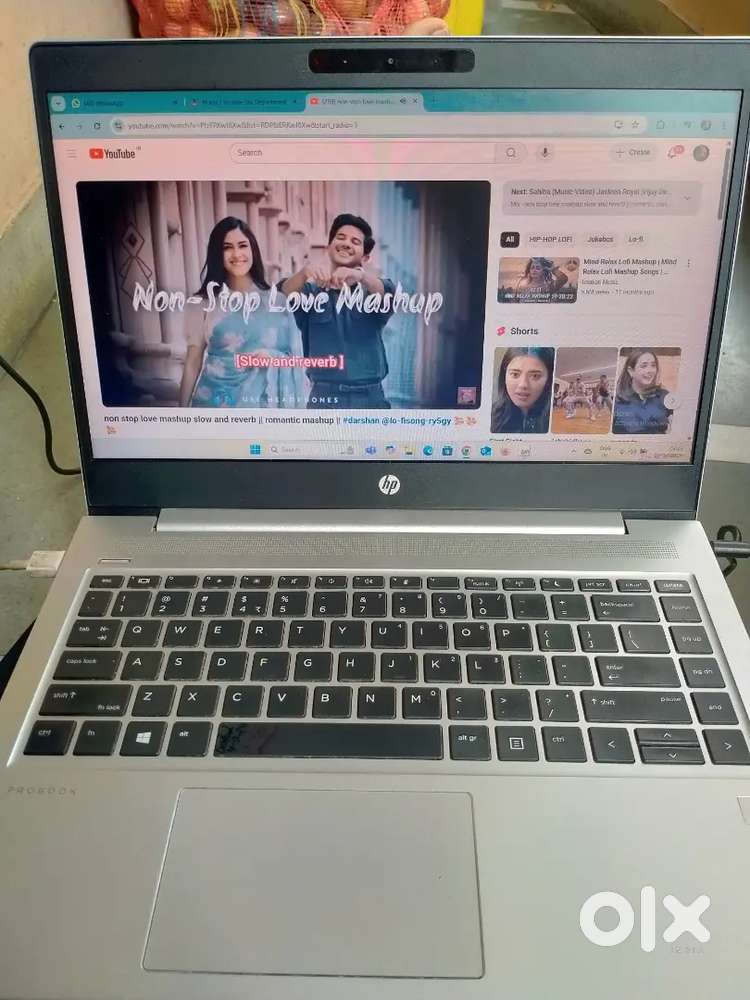 Hp laptop  probook intel