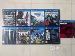 Playstation 4 game disk PS4 PS 4 Play Station 4 games